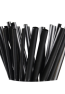 Black Cocktail Straws - 10mm